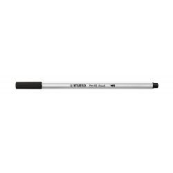 Stabilo Pen 68 brush marcatore Medio Nero 1 pz 56846