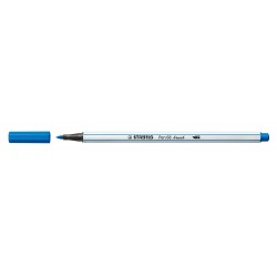 Stabilo Pen 68 brush marcatore Medio Blu 1 pz 56841