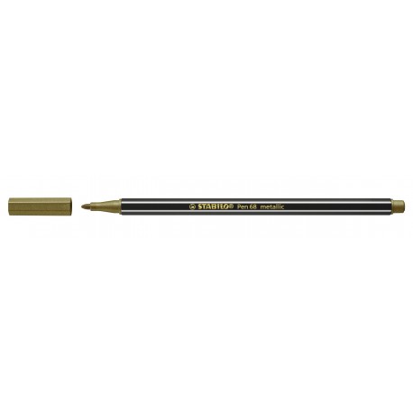 Stabilo Pen 68 metallic marcatore Oro 1 pz 68810