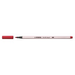Stabilo Pen 68 brush marcatore Medio Rosso 1 pz 56850