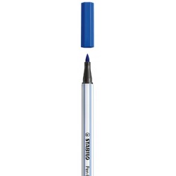 Stabilo Pen 68 brush marcatore Blu 1 pz 56832