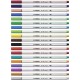 Stabilo Pen 68 brush marcatore Blu 1 pz 56832