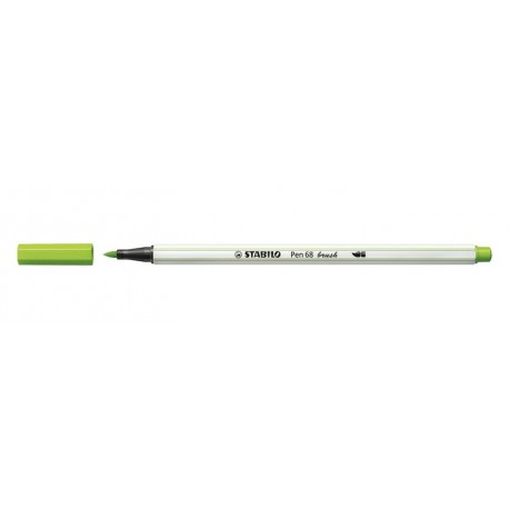 Stabilo Pen 68 brush marcatore Verde chiaro 1 pz 56833