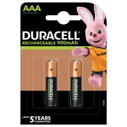 Duracell DU76 batteria per uso domestico Batteria ricaricabile Mini Stilo AAA Nichel Metallo Idruro NiMH