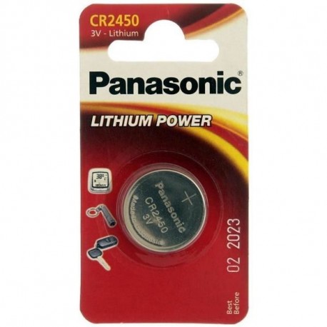 Panasonic Lithium Power Batteria monouso CR2450 Litio C302450