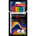 Stabilo Pen 68 brush ARTY marcatore Colori assortiti 12 pz 56812-21-20