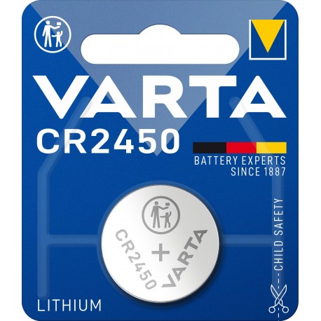Varta Lithium Coin CR2450 BLI 1 6450101401