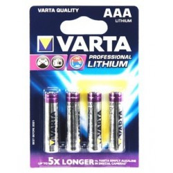Varta Ultra Lithium AAA Blister 4 6103301404