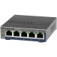 Netgear GS105E 200PES switch di rete Gestito L2L3 Gigabit Ethernet 101001000 Grigio