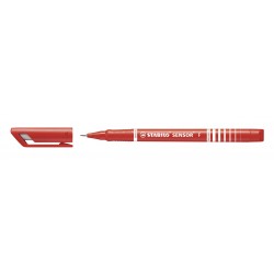 Stabilo Sensor penna tecnica Rosso 10 pz 18940