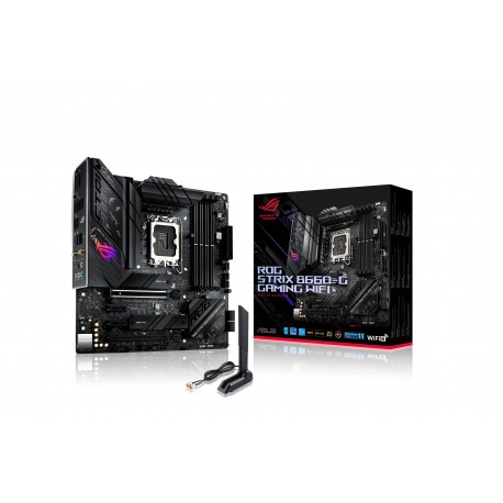 ASUS ROG STRIX B660 G GAMING WIFI Intel B660 LGA 1700 micro ATX 90MB18Y0 M0EAY0