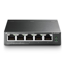 TP LINK TL SG1005P switch di rete Non gestito Gigabit Ethernet 101001000 Supporto Power over Ethernet PoE Nero