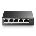 TP-LINK TL-SG1005P switch di rete Non gestito Gigabit Ethernet 101001000 Supporto Power over Ethernet PoE Nero