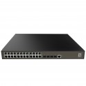 LevelOne GEL-2871 switch di rete Gestito L2+ Gigabit Ethernet 101001000 1U Nero