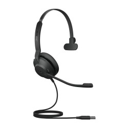 Jabra Evolve2 30, MS Mono Auricolare Cablato A Padiglione Ufficio USB tipo A Nero 23089 899 979