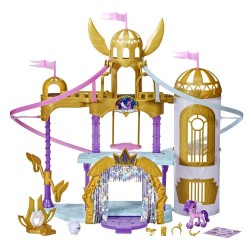 Hasbro Una Nuova Generazione Playset Deluxe, castello giocattolo da 56 cm con zipline e personaggio di Ruby Petalosa F21565L0