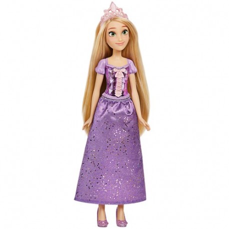 Hasbro Disney Princess Royal Shimmer Bambola di Rapunzel, bambola fashion doll con gonna e accessori moda, giocattolo per ...