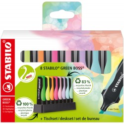 Stabilo GREEN BOSS Pastel evidenziatore 8 pz Punta conica Multicolore 607008 5