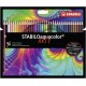 Stabilo aquacolor ARTY Multicolore 36 pz 1636 1 20