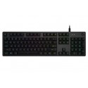 Logitech G512 CARBON LIGHTSYNC RGB Mechanical Gaming Keyboard with GX Brown switches tastiera USB QWERTY Italiano Carbonio ...
