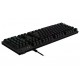 Logitech G512 CARBON LIGHTSYNC RGB Mechanical Gaming Keyboard with GX Brown switches tastiera USB QWERTY Italiano Carbonio ...