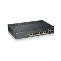 ZyXEL GS1920-8HPV2 Gestito Gigabit Ethernet 101001000 Supporto Power over Ethernet PoE Nero GS1920-8HPV2-EU0101F