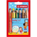 Stabilo Woody 3 in 1 Multicolore 6 pz 8806