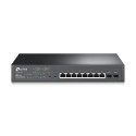 TP-LINK TL-SG2210MP switch di rete Gestito L2L2+ Gigabit Ethernet 101001000 Supporto Power over Ethernet PoE 1U Nero