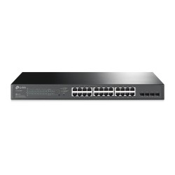 TP LINK TL SG2428P switch di rete Gestito L2L2 Gigabit Ethernet 101001000 Supporto Power over Ethernet PoE Nero