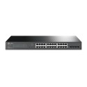 TP-LINK TL-SG2428P switch di rete Gestito L2L2+ Gigabit Ethernet 101001000 Supporto Power over Ethernet PoE 1U Nero