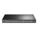 TP-LINK TL-SG3452P switch di rete Gestito L2L3 Gigabit Ethernet 101001000 Supporto Power over Ethernet PoE 1U Nero