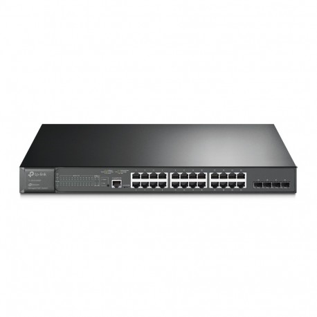 TP LINK TL SG3428MP switch di rete Gestito L2L2 Gigabit Ethernet 101001000 Supporto Power over Ethernet PoE Nero