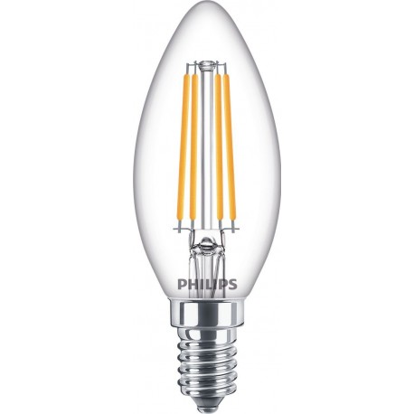 Philips LED CANDELA OLIVA VETRO FILAM 60W