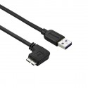 StarTech.com USB3AU2MLS cavo USB 2 m USB 3.2 Gen 1 3.1 Gen 1 USB A Micro-USB B Nero