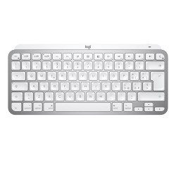 Logitech MX Keys Mini per Mac Tastiera Wireless, Minimal, Compatta, Bluetooth, Tasti Retroilluminati, USB C, Digitazione ...