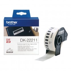 Brother Nastro pellicola continua bianco DK22211