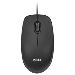 Nilox MOUSE OTTICO USB 1600DPI BLACK