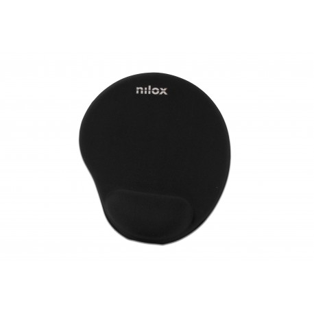 Nilox NILOX ERGONOMIC MOUSE PAD BLACK