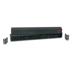 APC RACK PDU BASIC 1 U 16A 230V unit di distribuzione dellenergia PDU 12 presae AC 0U1U Nero AP9559