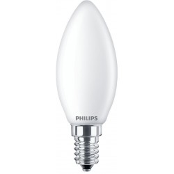Philips LED CANDELA OLIVA VETRO SMERI 60W
