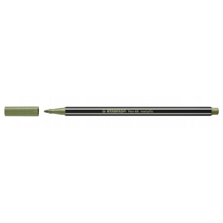 Stabilo Pen 68 metallic marcatore Medio Verde chiaro 1 pz 68843