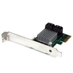 StarTech.com Scheda controller RAID PCI Express 2.0 SATA III 6 Gbps a 4 porte con tiering SSD HyperDuo PEXSAT34RH