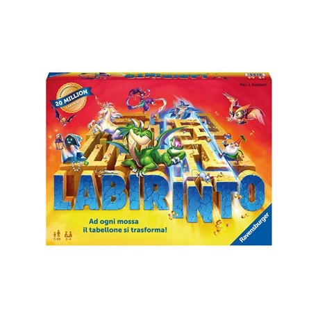 Ravensburger Labirinto Gioco da tavolo Viaggioavventura 26447A