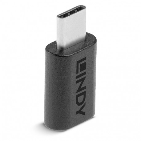 Lindy 41896 adattatore per inversione del genere dei cavi USB C Micro B Nero LI 41896