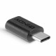 Lindy 41896 adattatore per inversione del genere dei cavi USB C Micro B Nero LI 41896