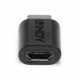 Lindy 41896 adattatore per inversione del genere dei cavi USB C Micro B Nero LI 41896