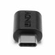 Lindy 41896 adattatore per inversione del genere dei cavi USB C Micro B Nero LI 41896