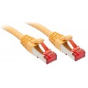 Lindy RJ-45RJ-45 Cat6 1m cavo di rete Giallo SFTP S-STP LI-47762