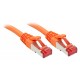 Lindy RJ 45 Cat.6 SFTP 1m cavo di rete Arancione Cat6 SFTP S STP LI 47807