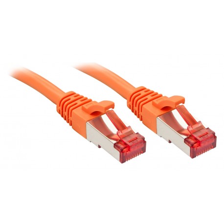 Lindy RJ 45 Cat.6 SFTP 1m cavo di rete Arancione Cat6 SFTP S STP LI 47807